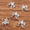 10pcs Musical Note Pendant Piano Guitar Microphone Speaker Suona Music Equipment Alloy Jewelry Accessories