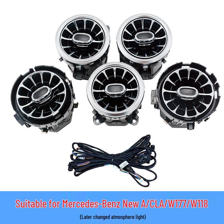 

Mercedes-Benz A-Class/CLA Обновление подсветки дефлекторов турбин (W177/W118)