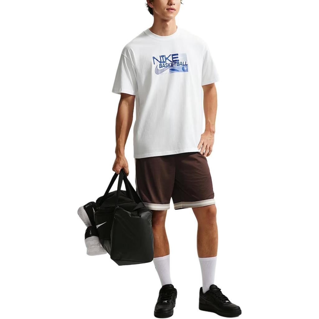 Nike Basketball Jerseys Men's White Crew Neck Moderate II0663-100