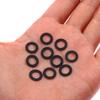 10Pcs Ho Ratio 1:87 Train Model Wheel Rubber Ring Universal Accessories Anti Slip Sleeve Insulation Ring