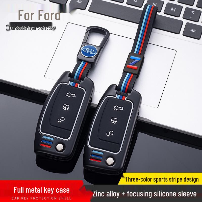 Compatible Key Shell for Ford Classic, Focus, Fiesta (09/11/13/14/15), Kuga, Ecosport Models