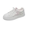 Dexun Little White Shoes Women's Spring 2025 New Popular Versatile Student Flat-soled Sports Shoes Soft-soled Casual Board Shoes