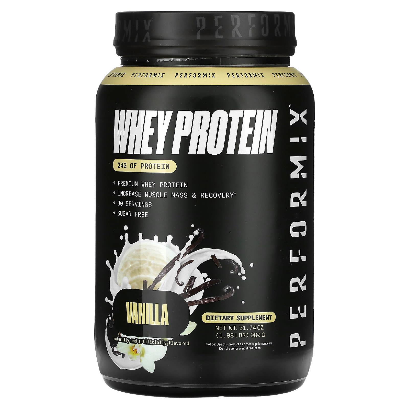 

Performix, Whey Protein, Vanilla, 1.98 lbs (900 g)