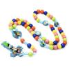 Cartoon Beaded Rosary Necklace - European & American Cross Ornaments (In Stock)