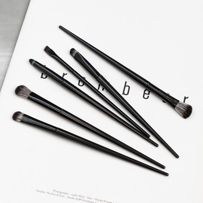 6-Piece Eye Brush Set: Eyeshadow & Concealer Tools