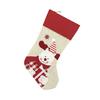 Snowman Deer Penguin Santa Claus Christmas Tree Stocking Gift Bag Xmas Decor