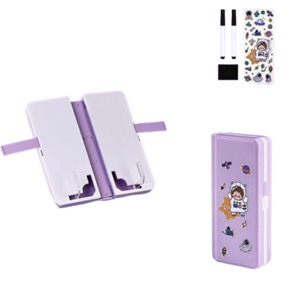 Reading Bracket Reading Bookshelf Pencil Box Multifunctional 2-in-1 Book Holder  Efficient Space