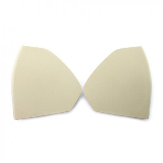 2pcs Front Door Cover Trim Beige For Mercedes-E-Class W211 2003-2009 04 05 06 07