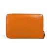 HERMES Azap Integral Long wallet Zip Around Long Wallet Leather Orange