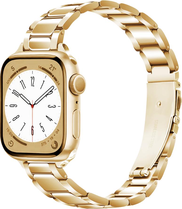 Slim Metal Strap For Apple Watch 10 9 8 7 41mm 45mm 42mm 46mm Women Stainless Steel Bracelet iWatch Ultra 49mm 6 5 4 3 SE2 Band