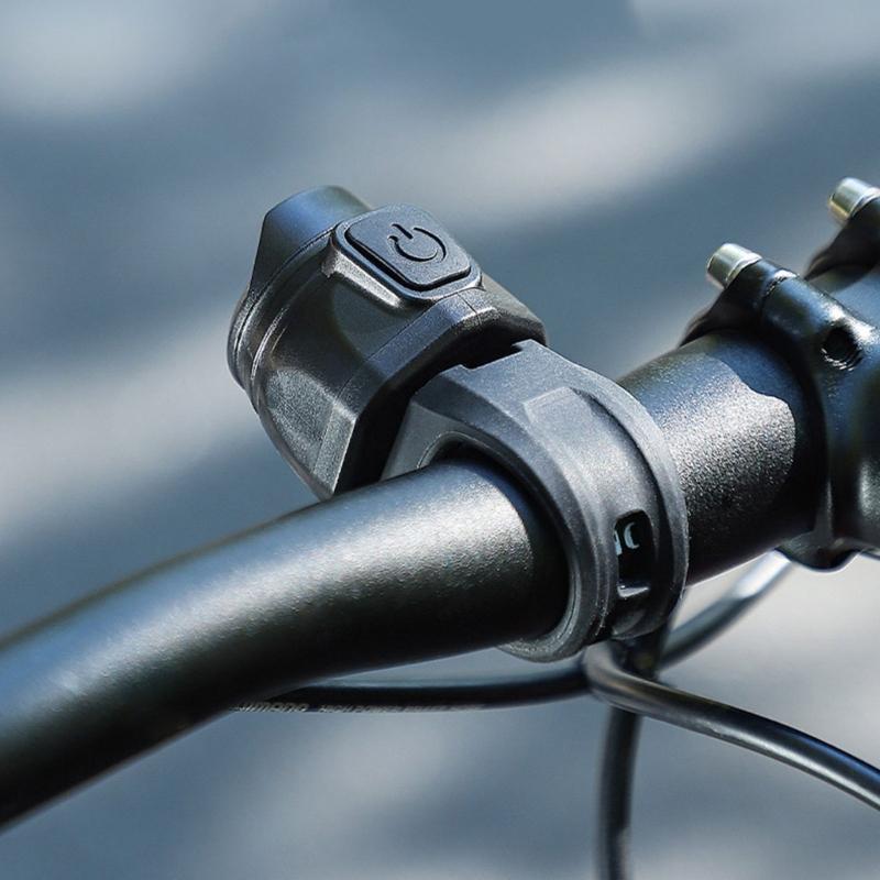USB dobíjecí elektrický klakson na MTB kolo 80dB Elektronické zvonky na jízdní kolo 6 zvukových režimů Zvonky na kolo pro děti i dospělé