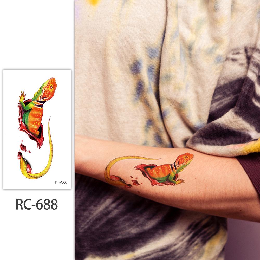 Vodotěsné Halloweenské dočasné tetovací nálepky: Realistické jizvy po krvi a noži pro hororový make-up.