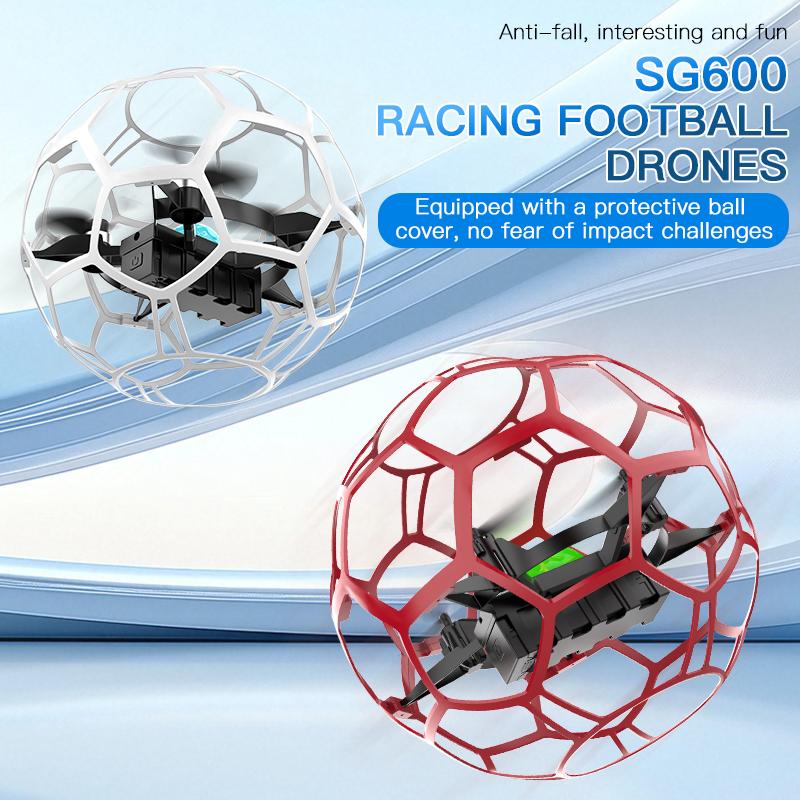 Originální SG600 MAX 2.4G RC Závodní Fotbalový Drone 3D Plná Ochrana Tlaková Výška Bezuhlíkový Dálkově Ovládaný Kvadrokoptéra pro Děti Dospělé