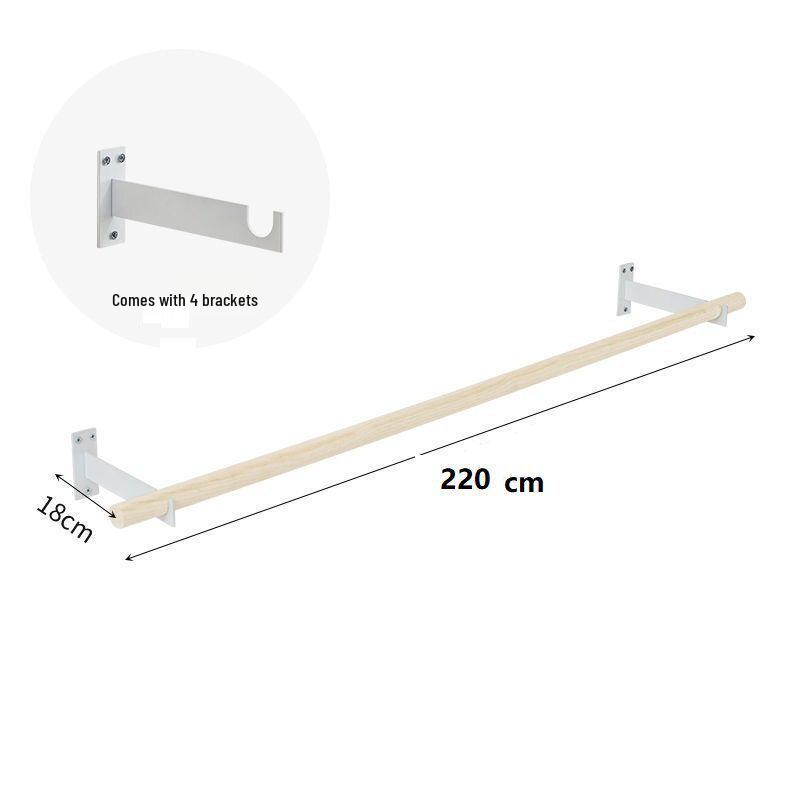 Wall-Mounted Clothes Rack for Underwear, Pants, and Children's Clothing