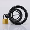 BDSM Bondagte Sex Toy Metal Male Chastity Device,  Lockable Cock Cage for Ejacution Delays