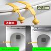 Silicone Toilet Seat Cover Lifters Portable Touch Free Toilet Lid Lifter Handle Durable Mushroom Shape Toilet Seat Pad Lifter