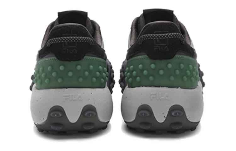 Men's Sneakers FILA Gara Low top Casual Shoes Men's Gray Black