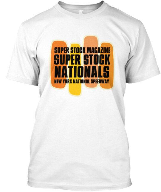 Retro Super Stock Drag Racing Tee T-Shirt Size S-4XL