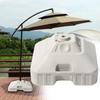 Umbrella Base Stand 30L Shelter Umbrella Stand for Lawn Garden Umbrella Base Sand Water Filled Tents Shelter Heavy Duty Stands