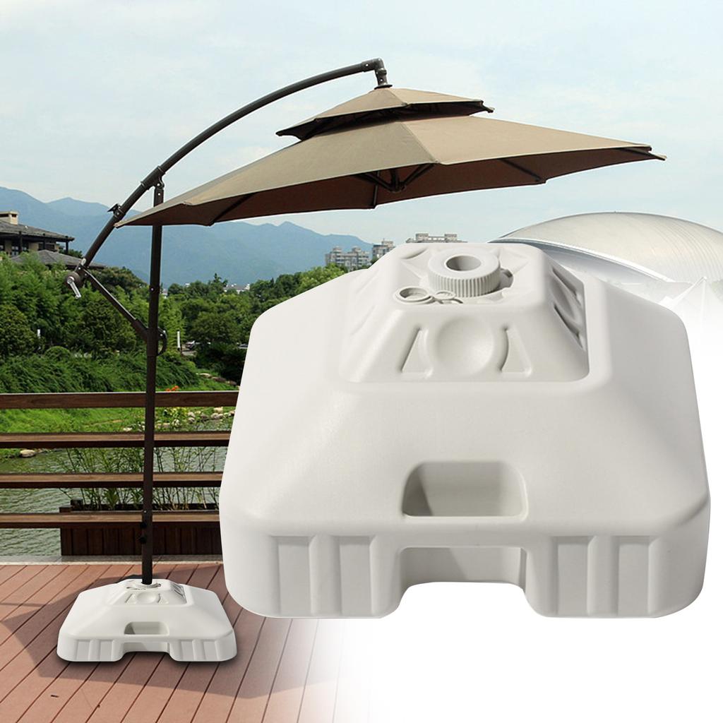 Umbrella Base Stand 30L Shelter Umbrella Stand for Lawn Garden Umbrella Base Sand Water Filled Tents Shelter Heavy Duty Stands