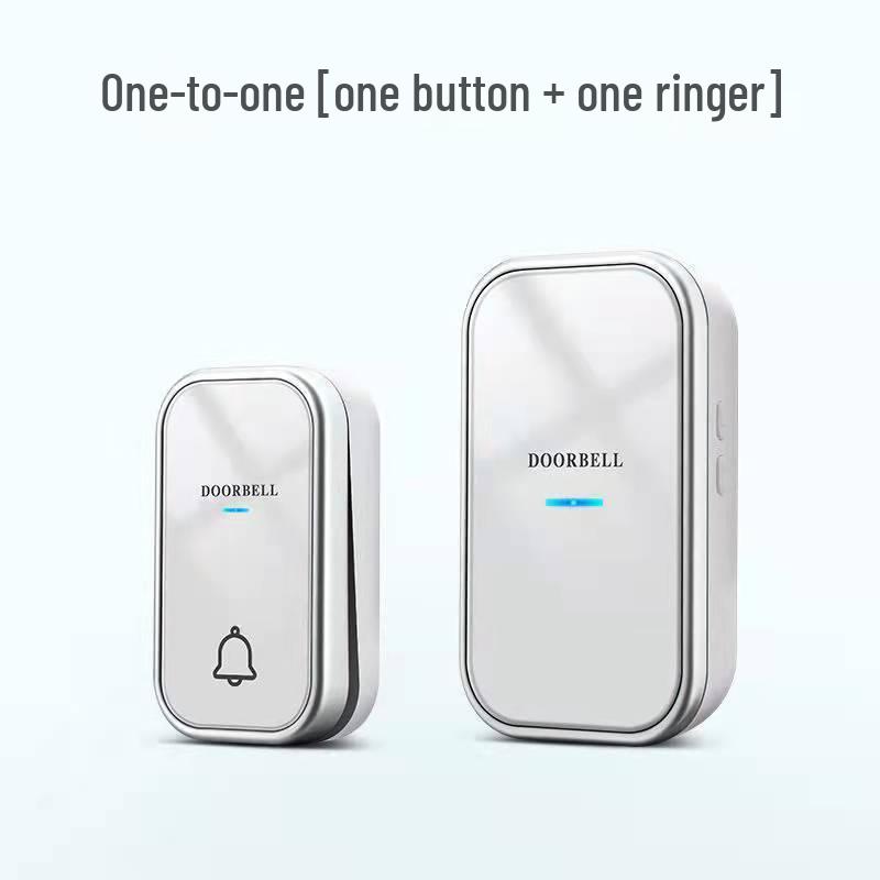Battery-Free Wireless Doorbell: Waterproof, Long-Range, Smart Call for Home or Office.