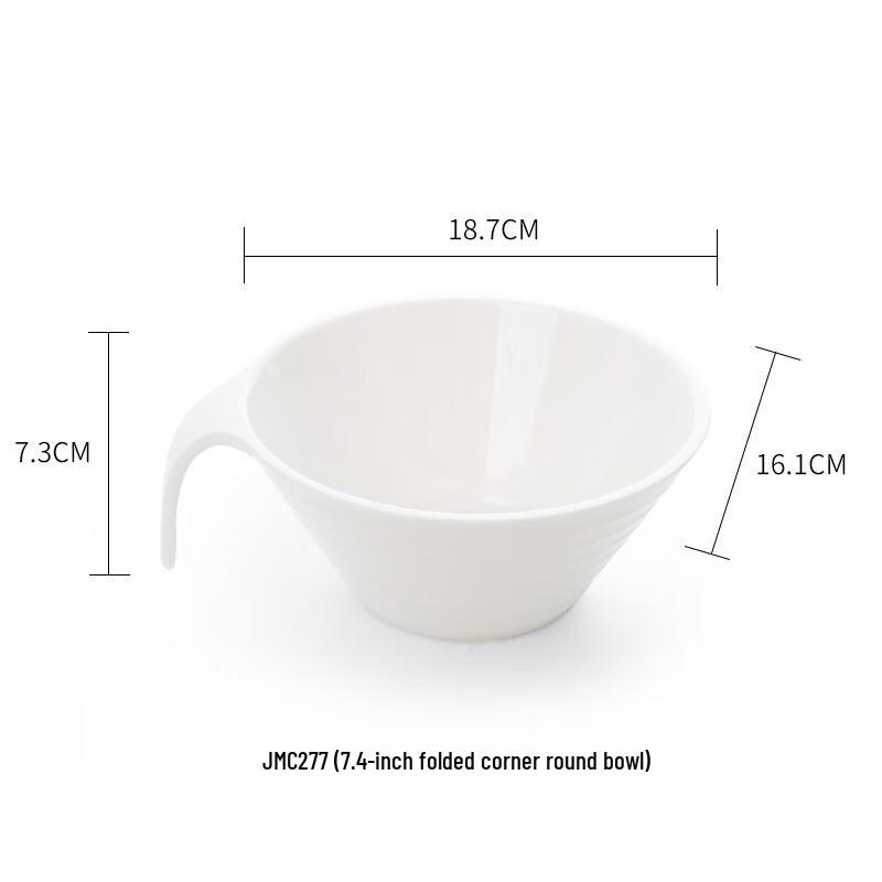 Cartoon Melamine Round Serving Bowl