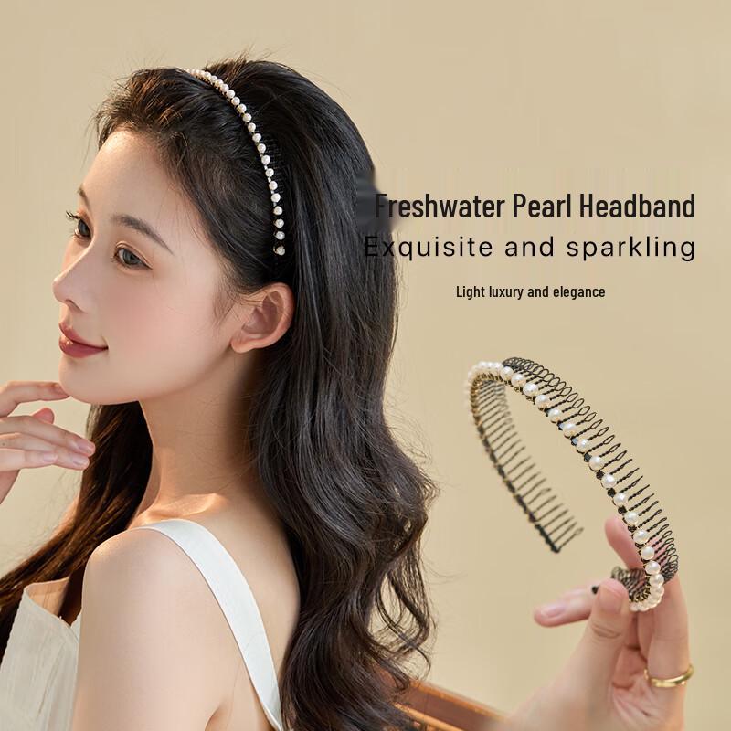 CHIMERA Freshwater Pearl Headband One Size