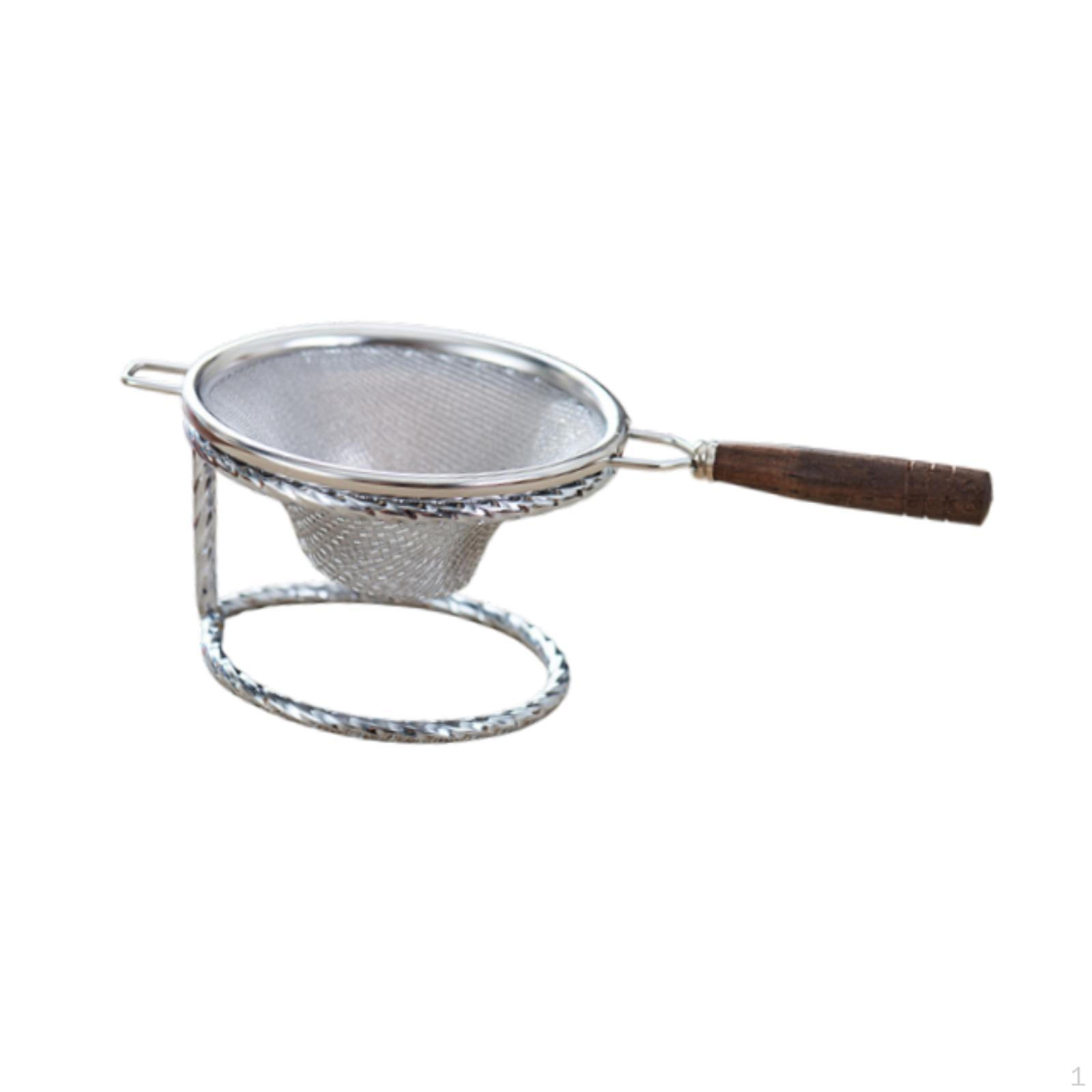 

Чайный дуршлаг с ручкой, легкий шариковый заварник для кунг-фу Sliver