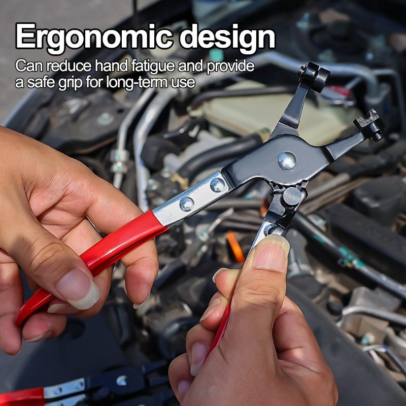 Auto Pliers Removal Tools for Water Pipe Hose Flat Band Ring Tube Clamps Repair Kit Motorcycle Truck Trailer Car Accessories