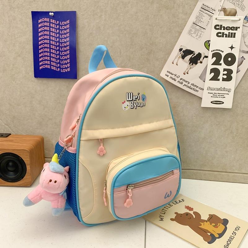 School bag 2025 new high-value shopping small backpack Korean version cute mini school bag kindergarten spring outing versatile school bag
