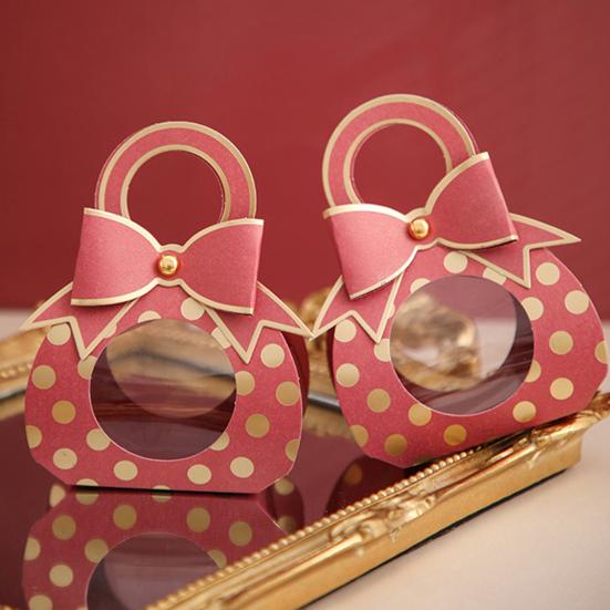 5 Stück Süßigkeitenboxen Zarte Festivalpapier Schöne bedruckte Süßigkeiten Gastgeschenkboxen Partyzubehör