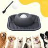 Slow Feeder Dog Bowl with Lick Mat Non-Slip Dog Lick Bowl with Interactive Rolling Ball Silicone Dog Licking Toy for Liquid And Thick Treat Dogs