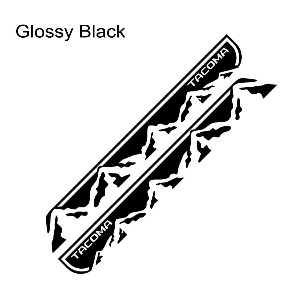 Pickup Door Side Sticker For Toyota Tacoma Truck Body Graphics Mounta Vinyl Decor Covers Car Decals Auto Tuning Accessories