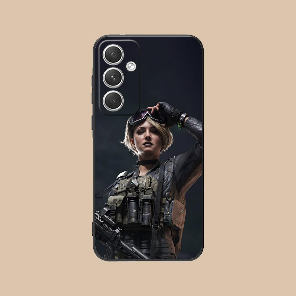 Game Delta Force Matte TPU Mobile Phone Case for Samsung Galaxy S26 S25 S24 S23 S22 S21 S20 Note20 Plus FE Ultra Colorful Cover