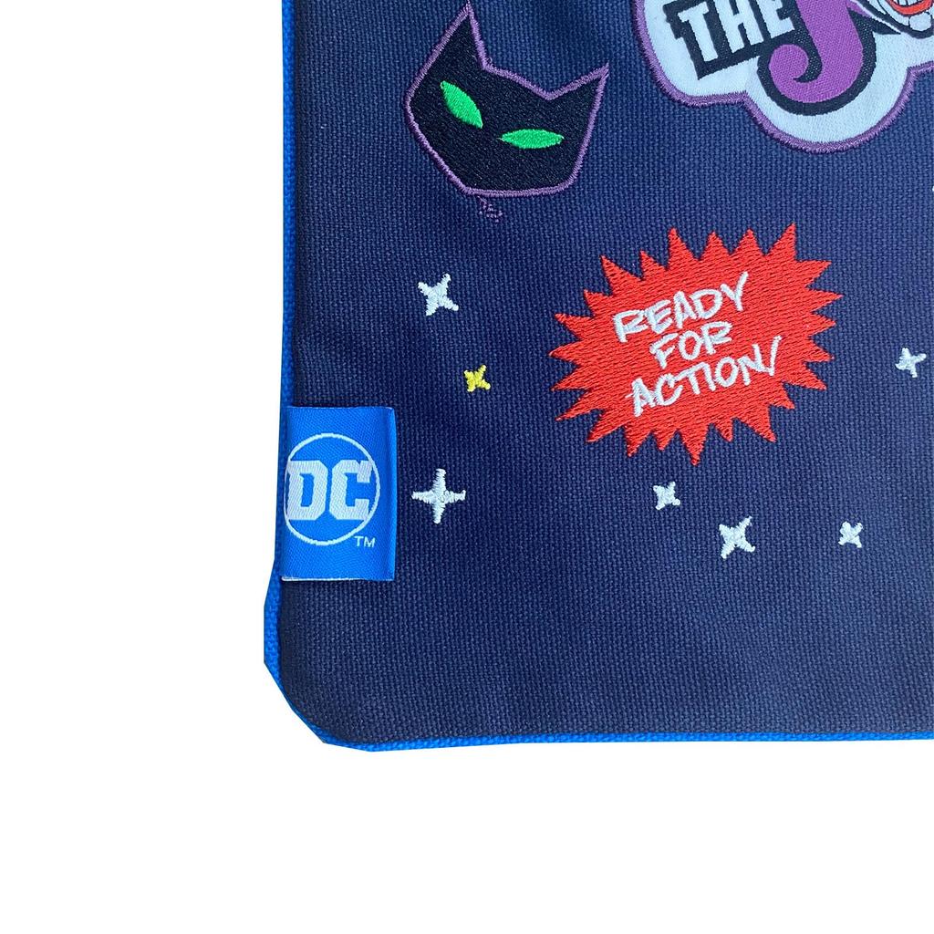 Marushin DC Comics Logo Tote Bag, Batman, Superman, Damian Wayne, 4105006300