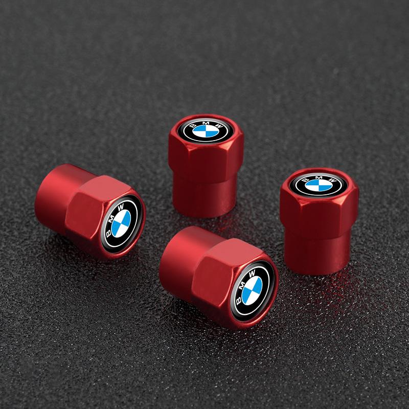 4Pcs Aluminum Car Wheel Tire Valve Caps Tyre Rim Stem Covers For BMW X1 X2 X3 F48 E84 U11 E83 F25 G01 X4 X5 X6 X7 E71 E70 F15 GT cysh69