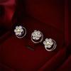 12 PCS Crystal Rhinestone Flower Bridal Wedding Hair Pins Hairgrip Accessories Hairdresser Head Hair Braid
