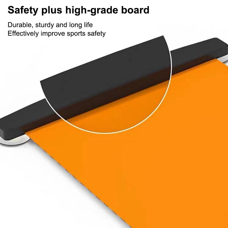 Fitness Glide Plate 140Cm 180Cm 200Cm Yoga Sliding Mat Core Training Board For Roller Skating Leg Exercise Fitness Equipment