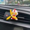 Creative Car Decor Air Vent Ultraman And Little Monster Dinosaur Car Aromatherapy Clip Cartoon Style Blue Dragon