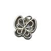 Zirconia Inlaid Hollow Butterfly Pendant – DIY Jewelry Accessory