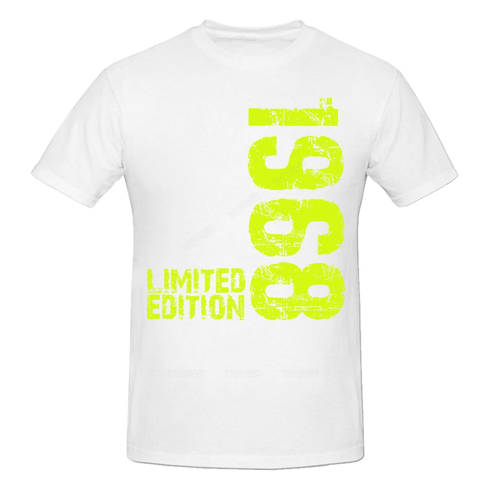 T-shirts Classiques Édition Limitée Nouveauté 1968 Vêtements de Rue Graphiques Manches Courtes Cadeaux d'Anniversaire Style Été T-shirt Unisexe Vêtements Unisexe