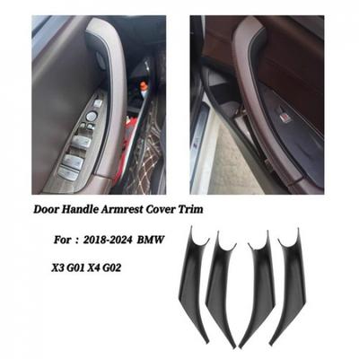 Inner Door Handle Ide Cover Protect Case 4PCS For 2018-2024 BMW X3 X4 G01 G02