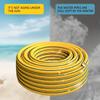 10/20/30m Heavy-Duty Rubber Garden Hose - Scratch & Wear Resistant, Leak-Proof, All-Season for Home, Balcony & Car Washing