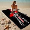 Proof Beach Towel with a Knights Templar1 Pattern - Soft,absorbent,quick-drying,machine Washable - Perfect for Swimming,camping,bathing