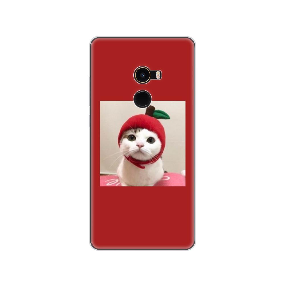 Měkké silikonové pouzdro TPU pro Xiaomi Mix 2 pouzdro pro Xiaomi Mi Mix 2 Mix2 zadní kryt 360 plný ochranný transparentní coque