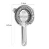 1 PC 304 Stainless Steel Cocktail Strainer Bartender Wine Cup Ice Cube Filter Julep Strainer Barware Bar Kitchen Accessories