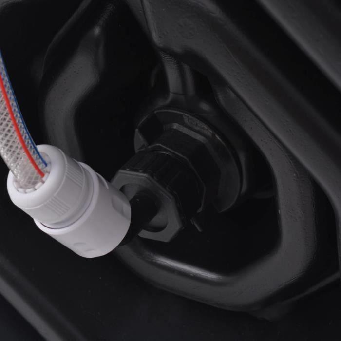 Douche solaire 20 L - Noir - 67,8 x 214 cm