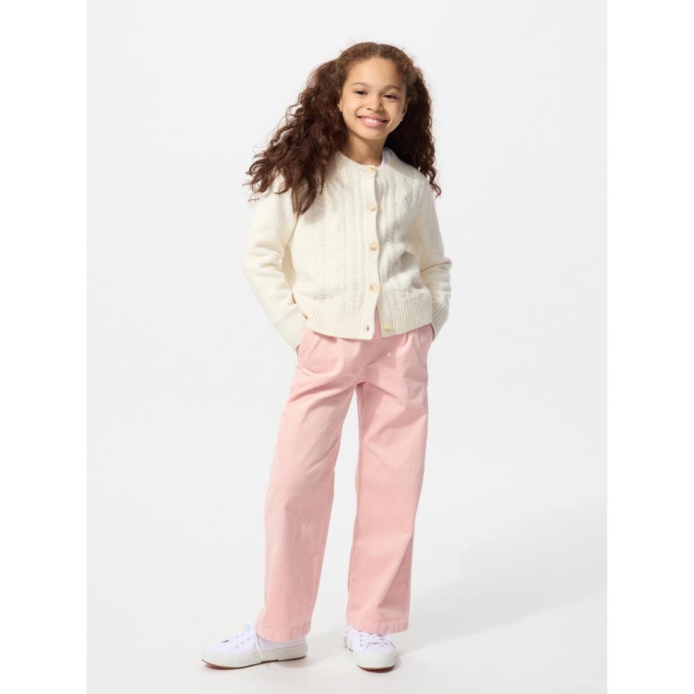 Uniqlo Girls Corduroy Wide Pants
