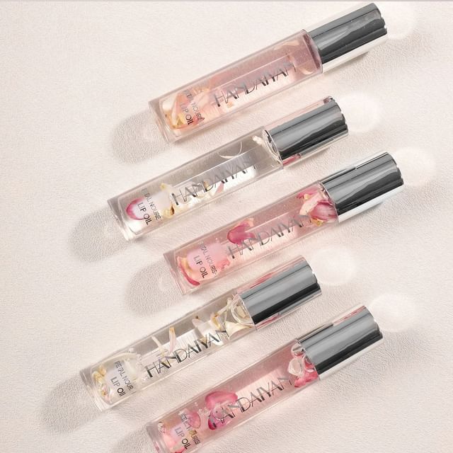 HANDAIYAN - Crystal Petal Nourishing Lip Oil - 2 Colors 01# Normal - 4ml