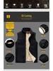 Men's Plus Size Urban Fashion Fleece-Lined Vest